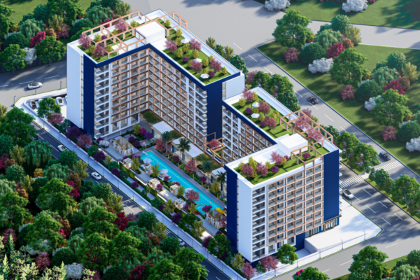Our 1-bedroom investment apartment in the Rio project in Mersin